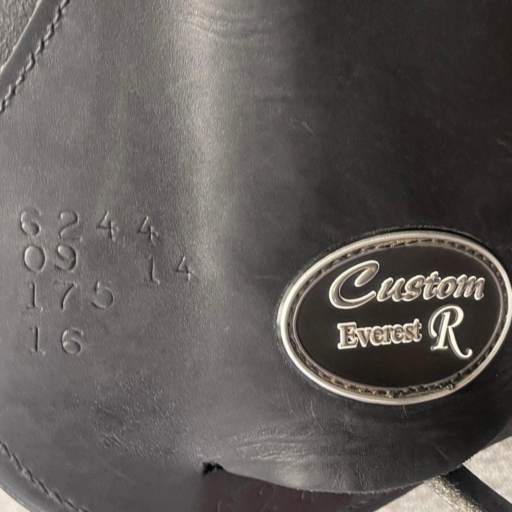 HOLD: Used Custom Saddlery Everest R 17.5" Dressage Saddle