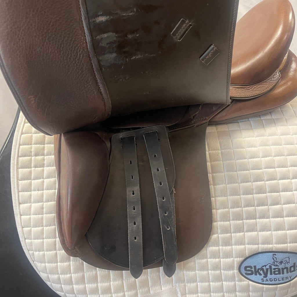 Used Stubben 1894 17.5"/30cm Dressage Saddle