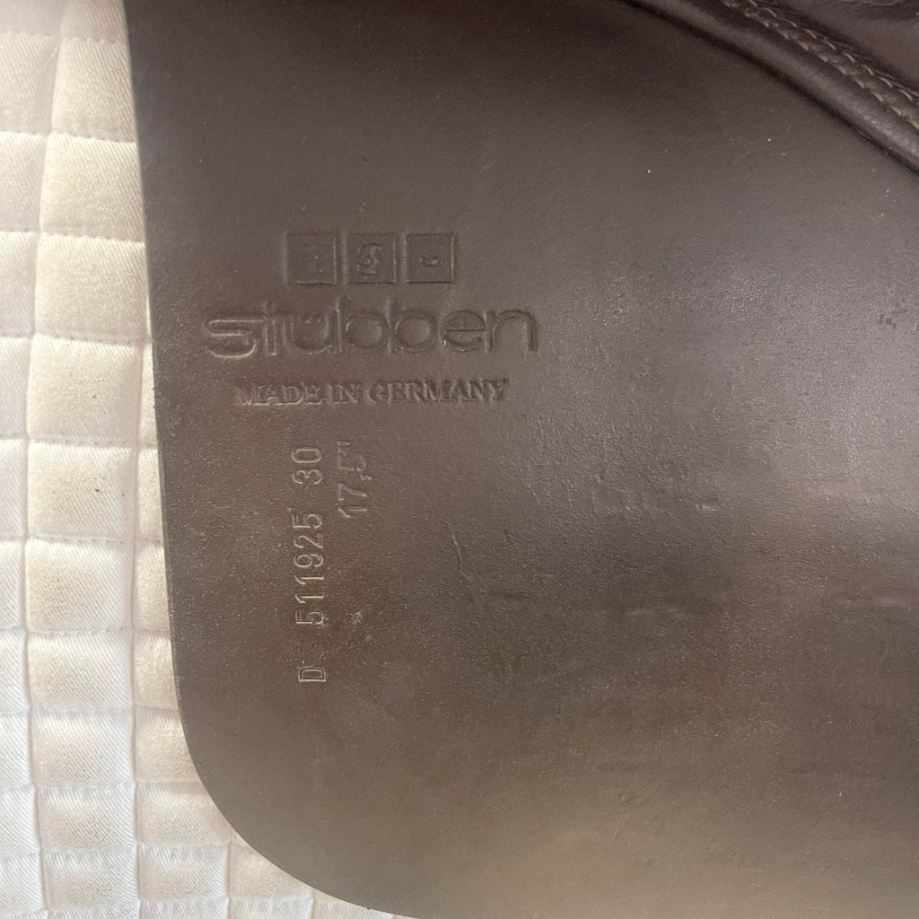 Used Stubben 1894 17.5"/30cm Dressage Saddle