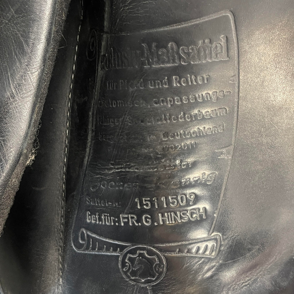 HOLD: Used Hennig MFT 16.5"-17" Dressage Saddle