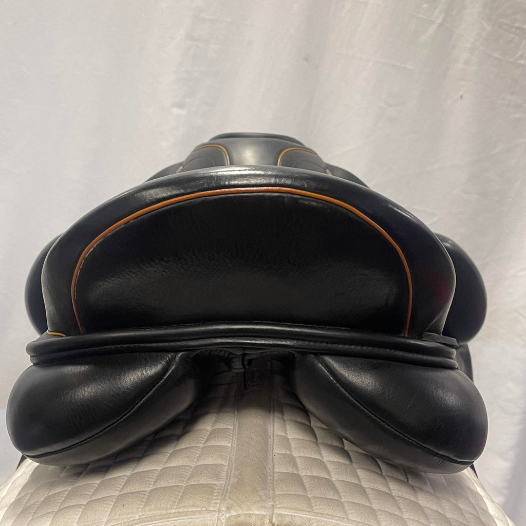 HOLD: Used Custom Saddlery Everest R 17.5" Dressage Saddle