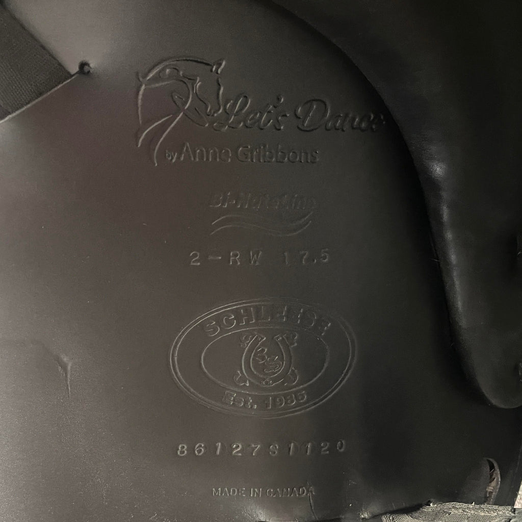 Used Schleese Let's Dance 17.5" Dressage Saddle