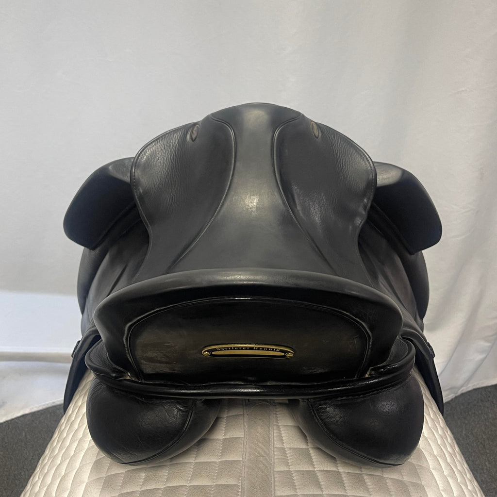 HOLD: Used Hennig MFT 16.5"-17" Dressage Saddle