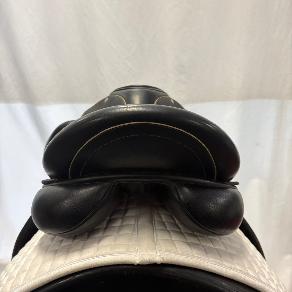 Used Custom Icon Alpha 17.5" Monoflap Dressage Saddle