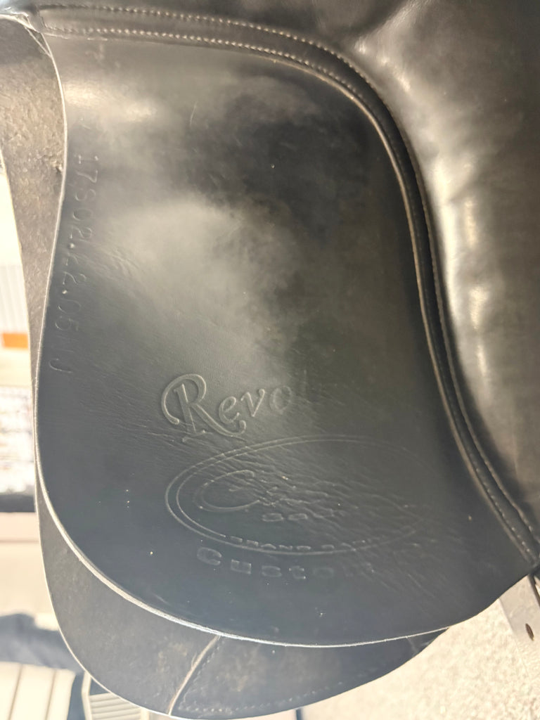 Used Custom Saddlery Revolution 17" Dressage Saddle