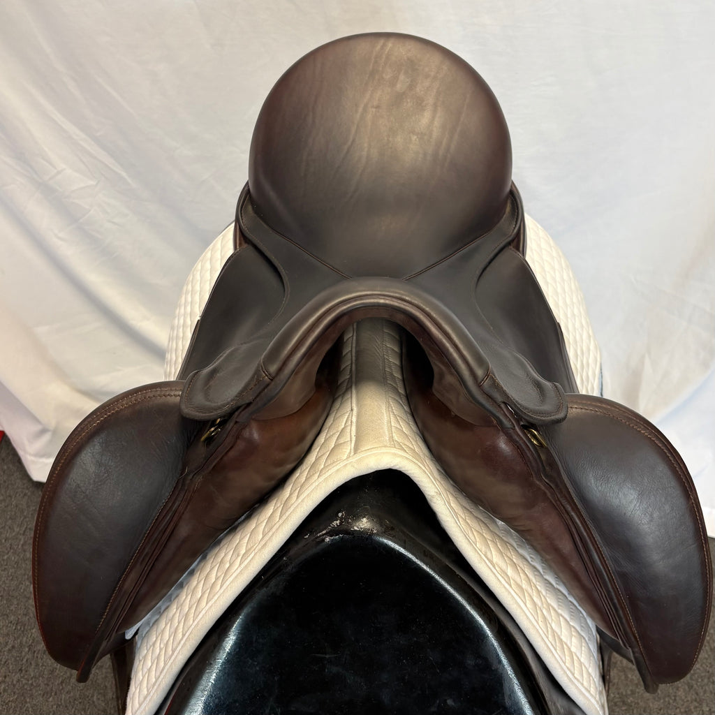 Used Fichtbauer Paura KCR 17.5" Monoflap Dressage Saddle