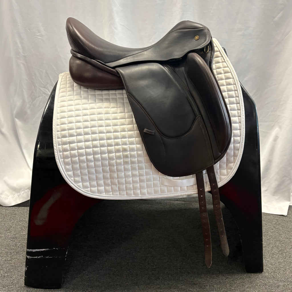 Used Fichtbauer Paura KCR 17.5" Monoflap Dressage Saddle