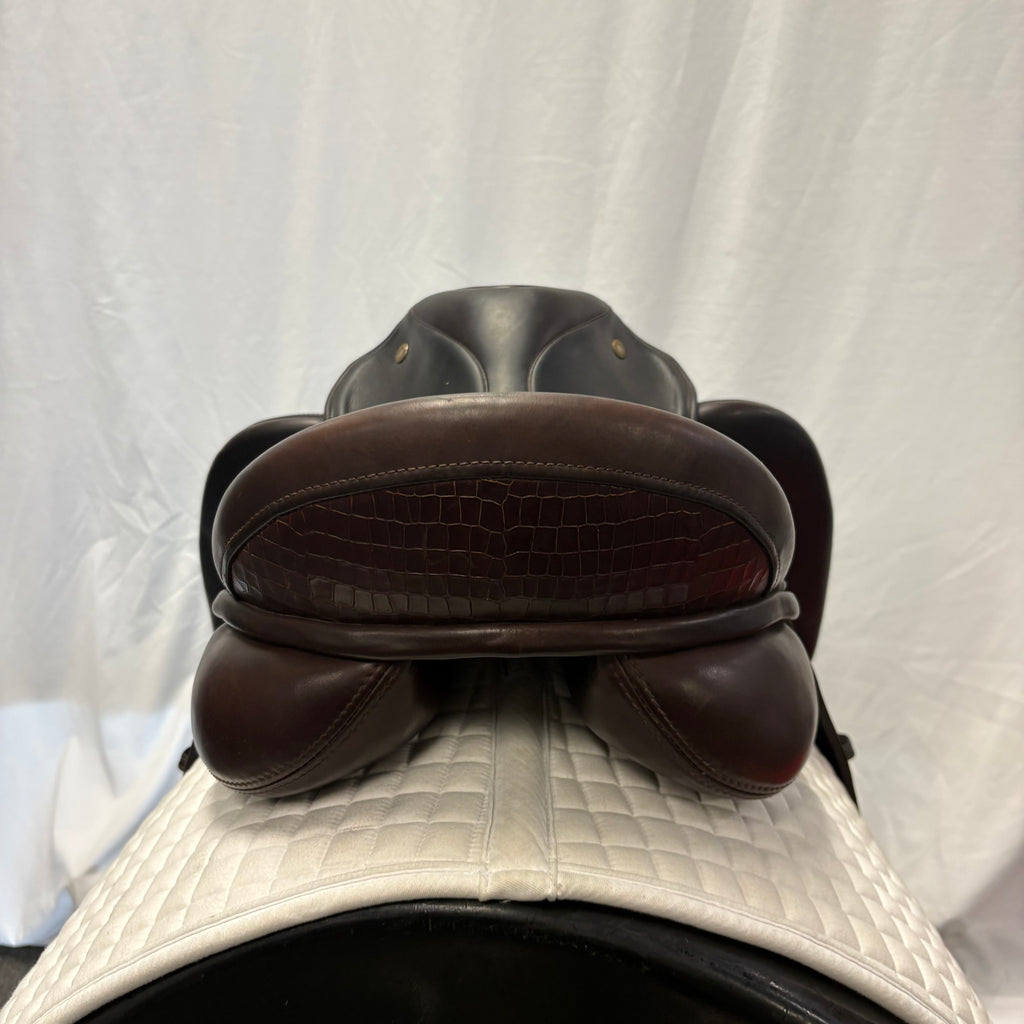 Used Fichtbauer Paura KCR 17.5" Monoflap Dressage Saddle