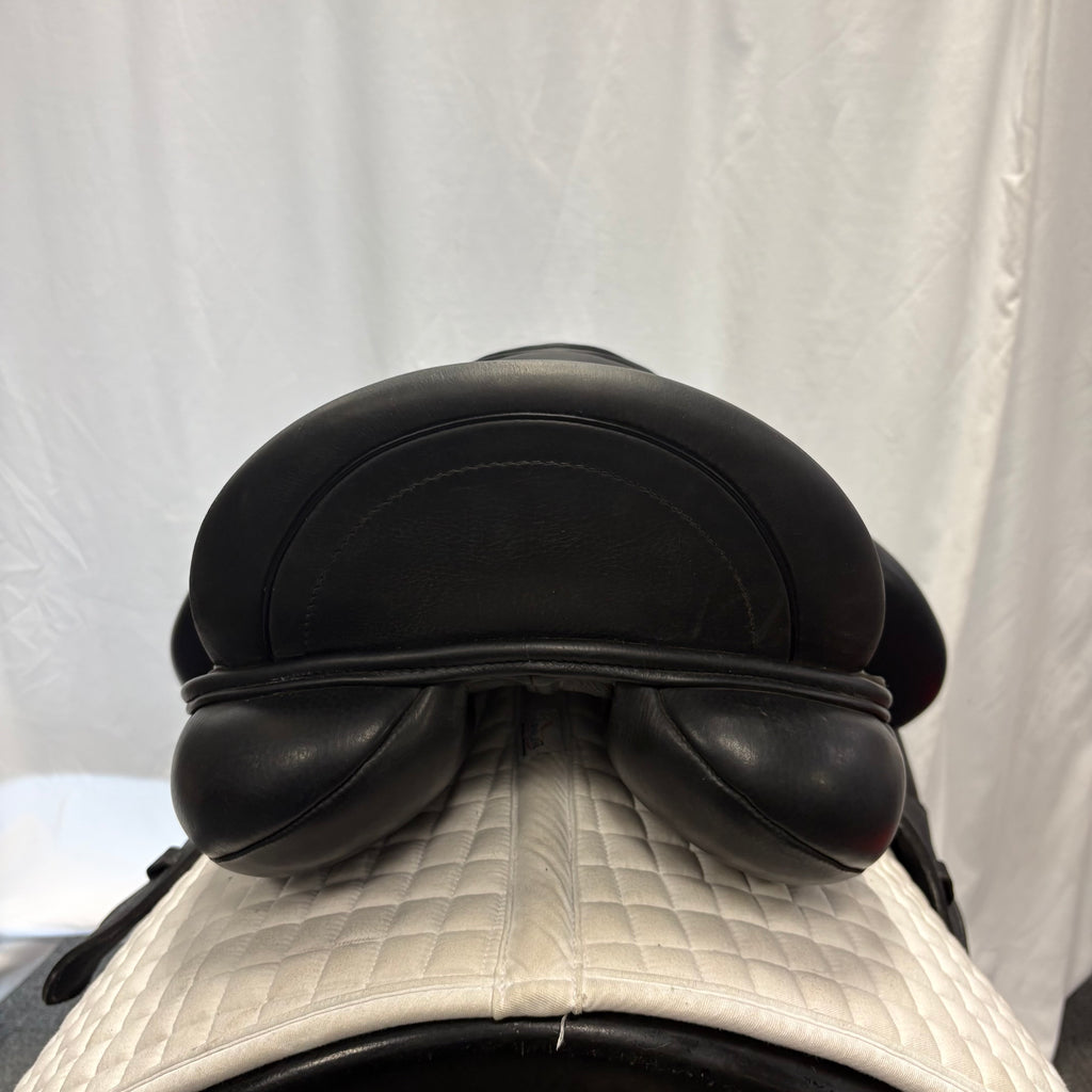 Used Custom Icon Star 17.5" Monoflap Dressage Saddle