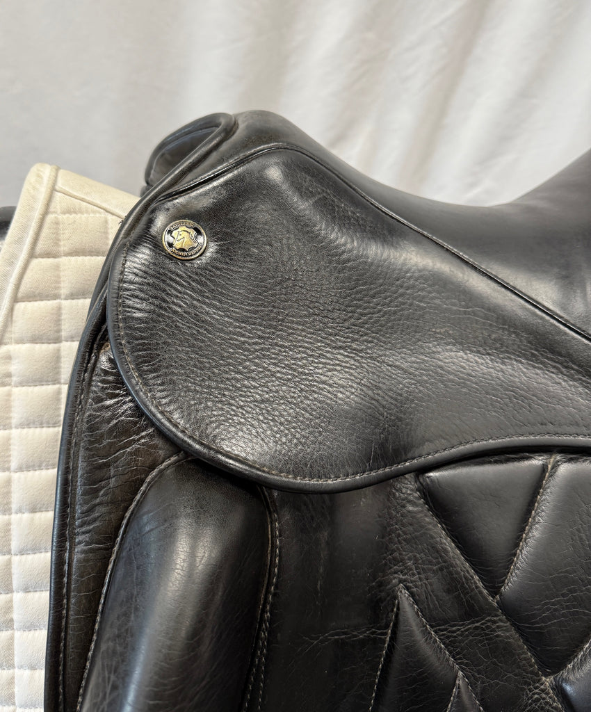 HOLD: Used Hennig Sofa 16.5" Dressage Saddle