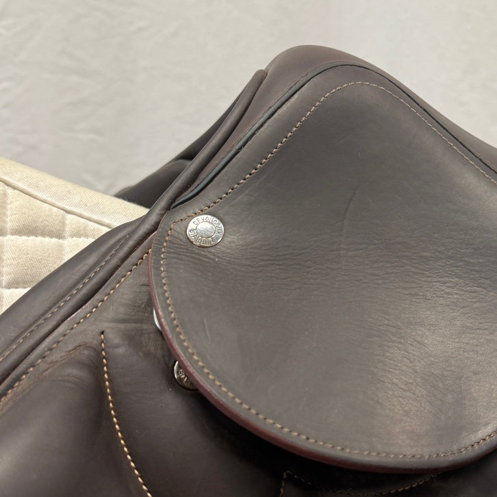 Used Devoucoux Chiberta S 17" Jump Saddle