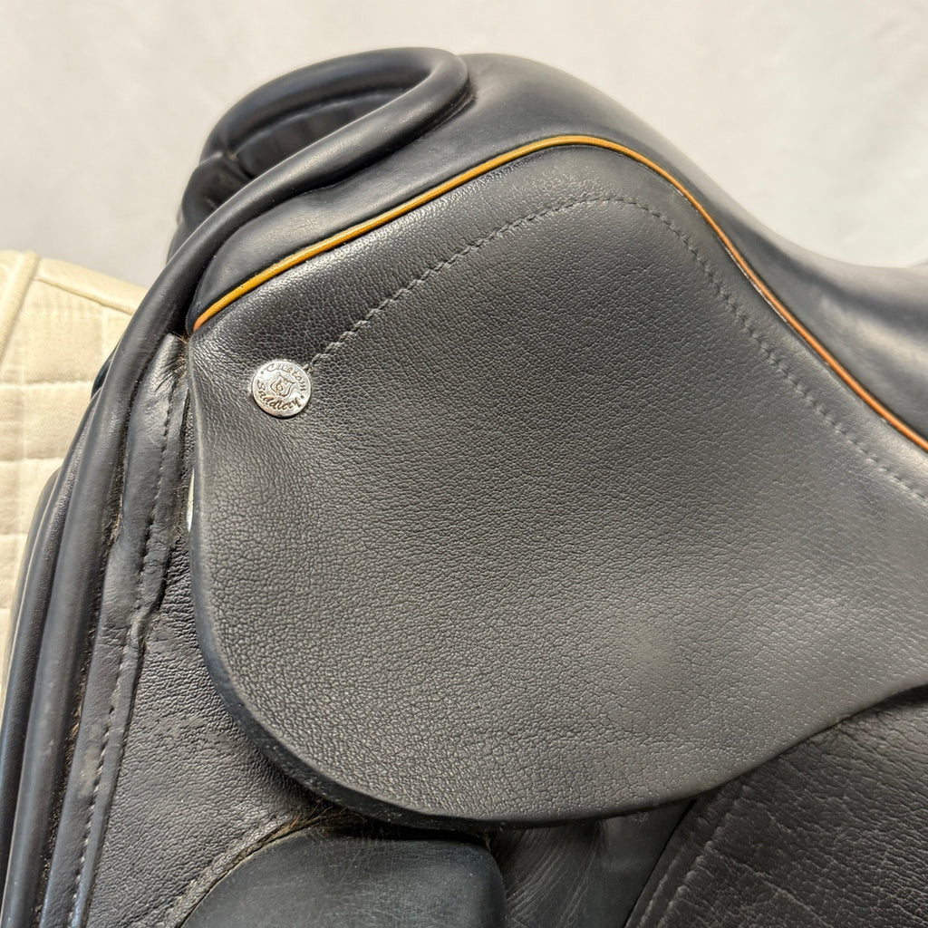 HOLD: Used Custom Saddlery Everest R 17.5" Dressage Saddle