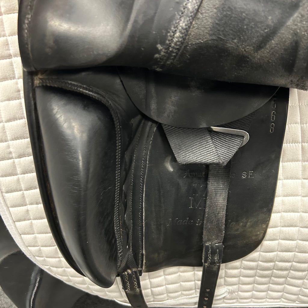 HOLD: Used Trilogy Amadeo Elite 17.5" Dressage Saddle