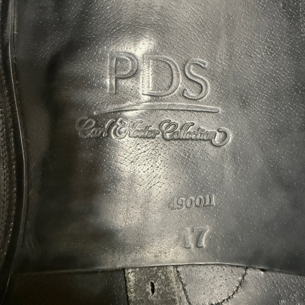 Used PDS Carl Hester Delicato 17" Dressage Saddle