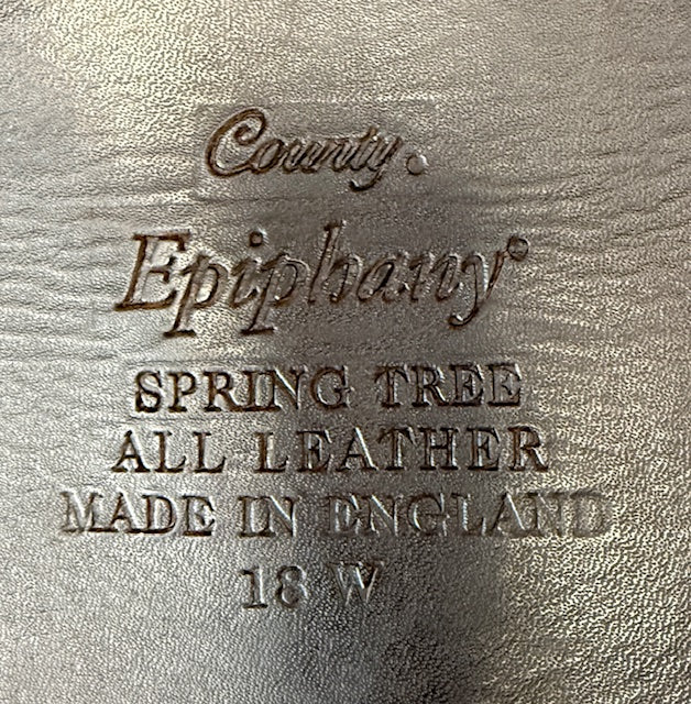 Used County Epiphany 18" Dressage Saddle