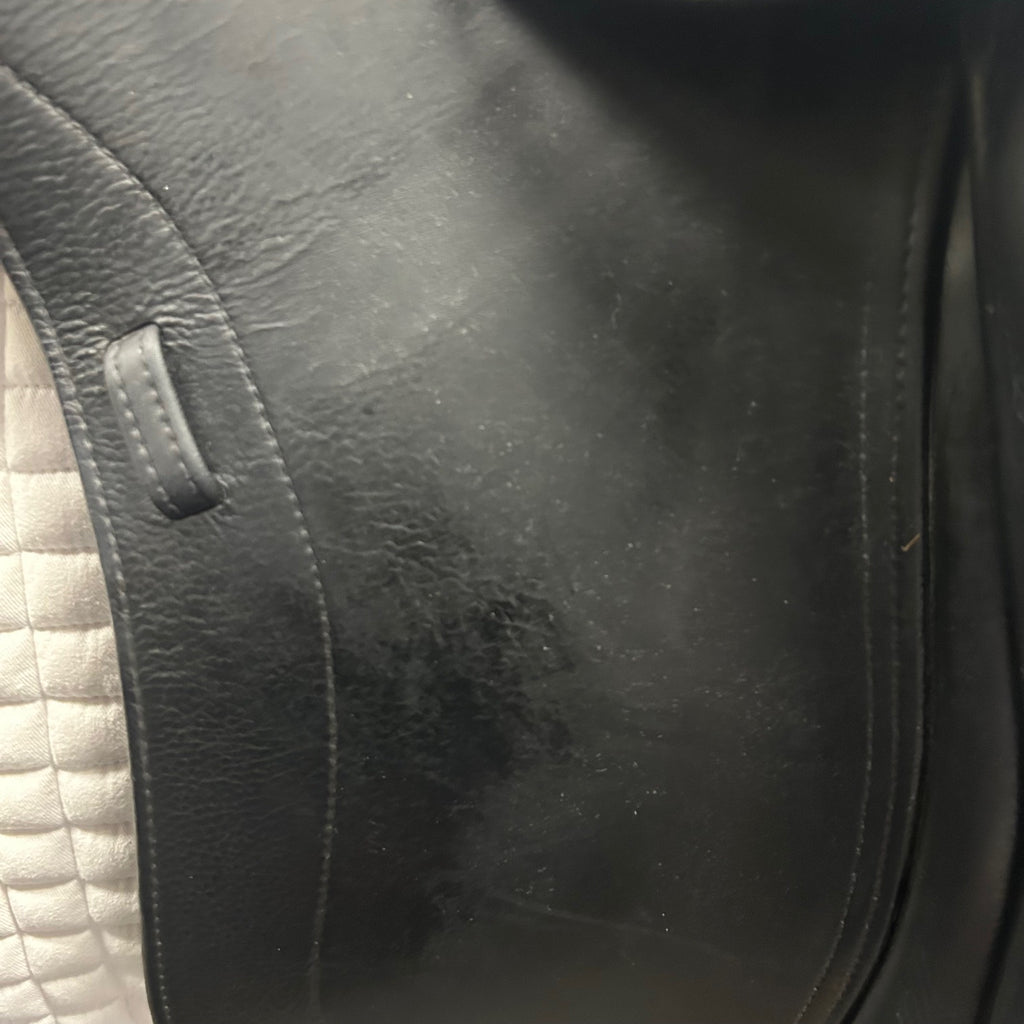 HOLD: Used Schleese Triumph Plus 17.5" Dressage Saddle
