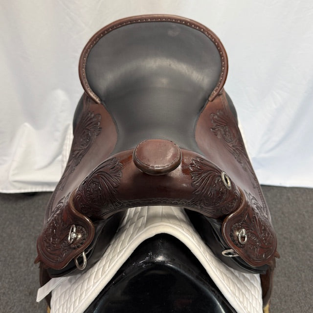 HOLD: Used DP Saddlery Size 3 Quantum Short & Light Western Saddle