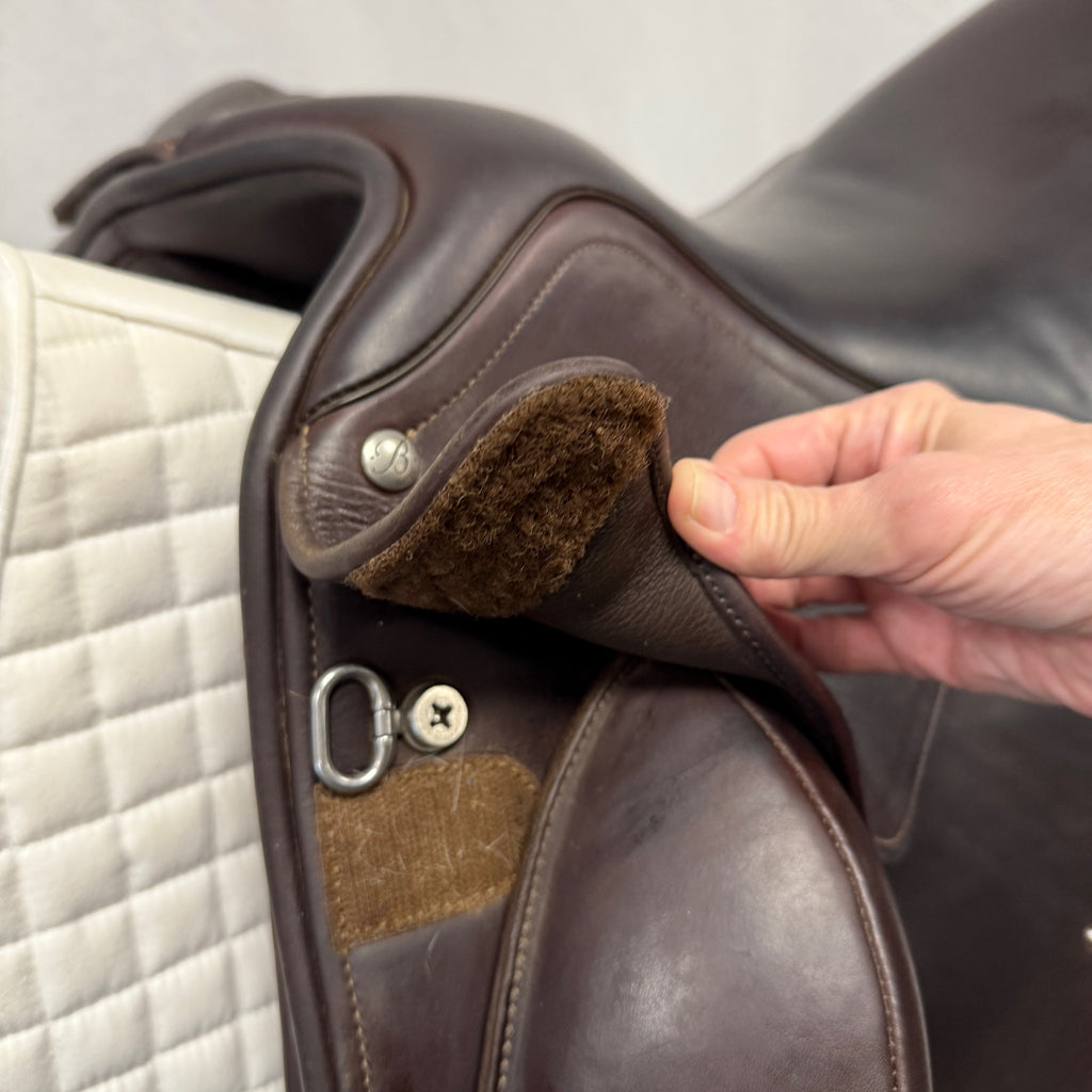 Used Bates Artiste 16.5"-17" Dressage Saddle
