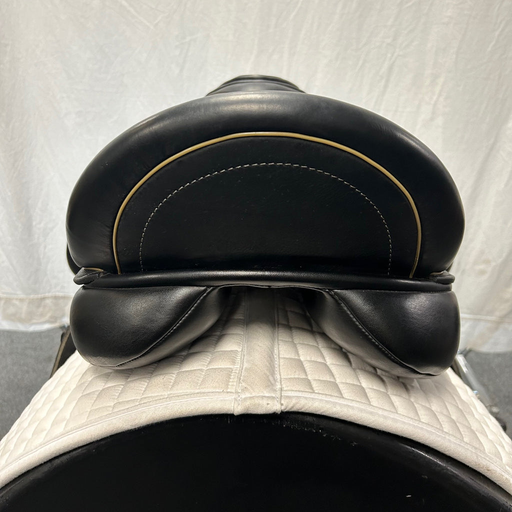 HOLD: Used Custom Icon Star 18" Monoflap Dressage Saddle