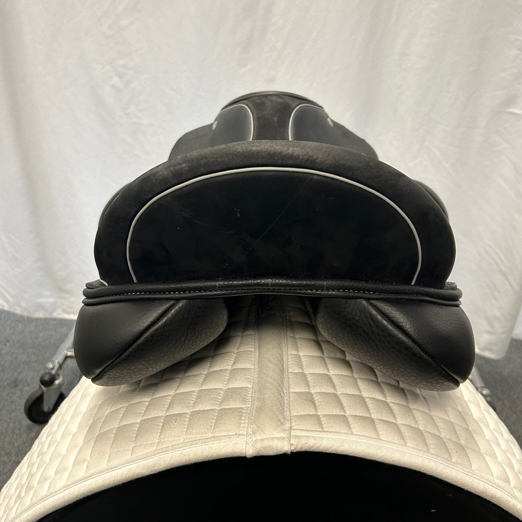 Demo Custom Saddlery Steffen's Advantage Monoflap 17" Dressage Saddle