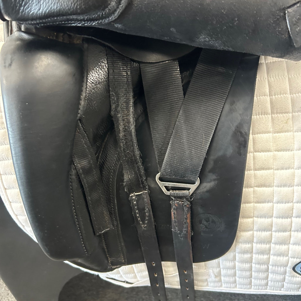 HOLD: Used Black Country Eloquence 17" Dressage Saddle
