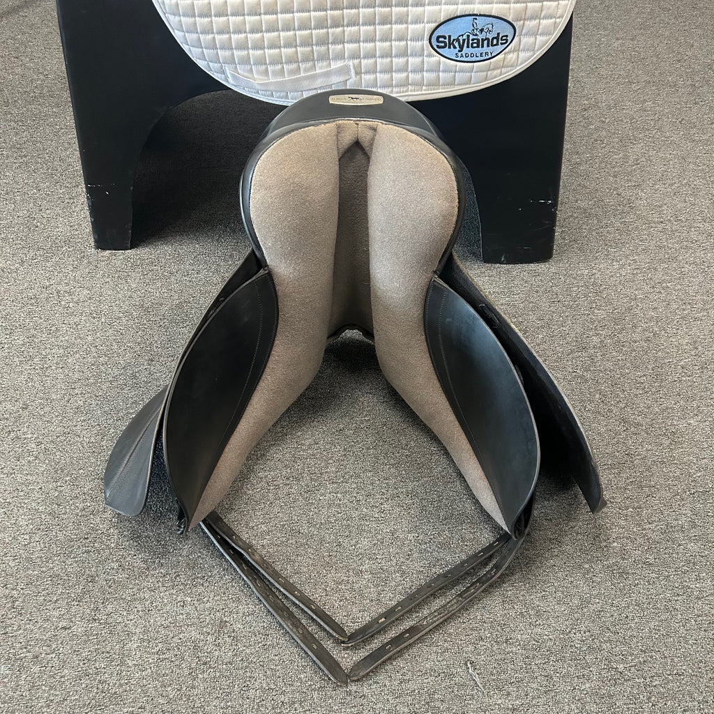 HOLD: Used Black Country Eloquence 17" Dressage Saddle