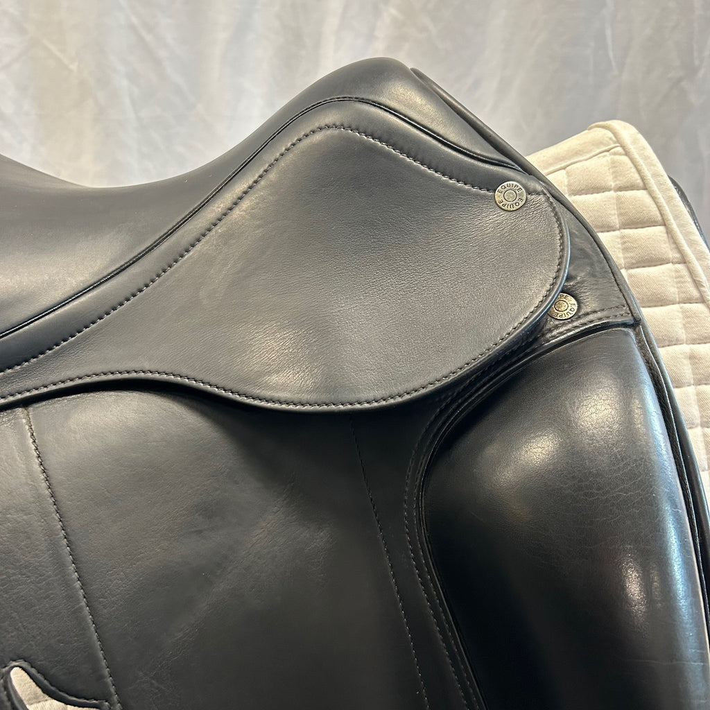 Used Equipe Emporio 17" Monoflap Dressage Saddle