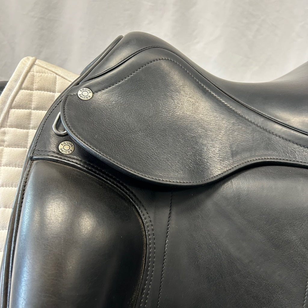 Used Equipe Emporio 17" Monoflap Dressage Saddle