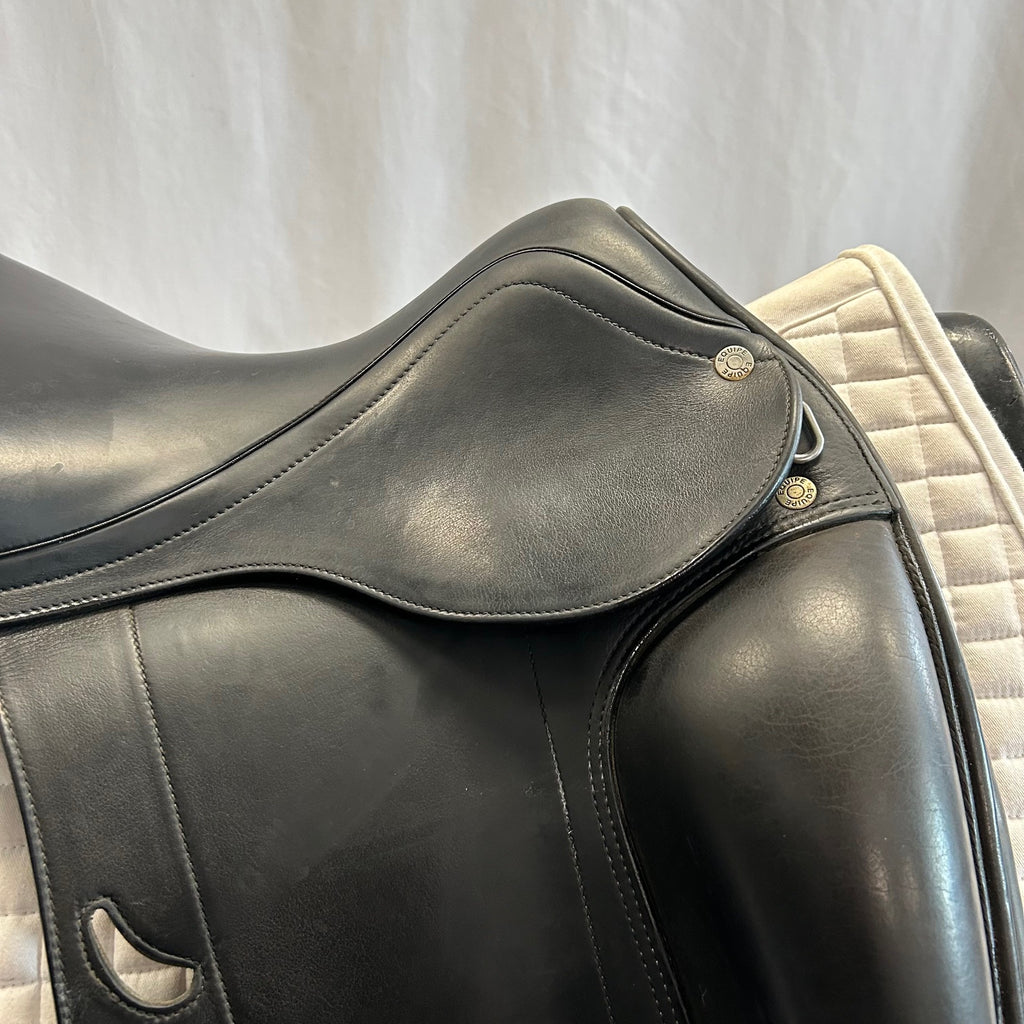 Used Equipe Emporio 17" Monoflap Dressage Saddle