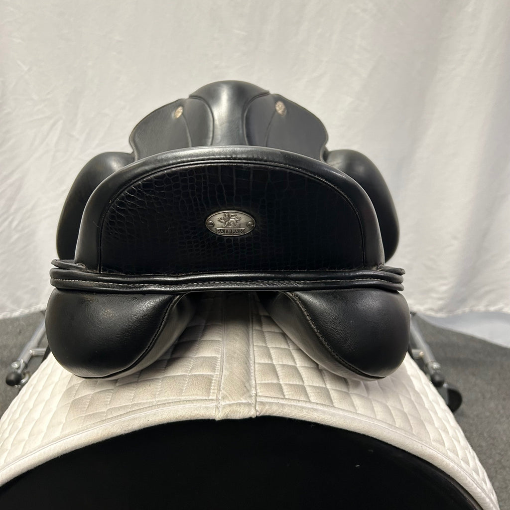 HOLD: Used Fairfax Elias 17.5" Dressage Saddle