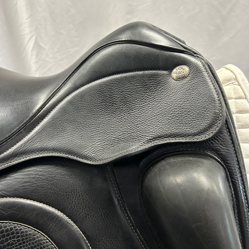 HOLD: Used Fairfax Elias 17.5" Dressage Saddle