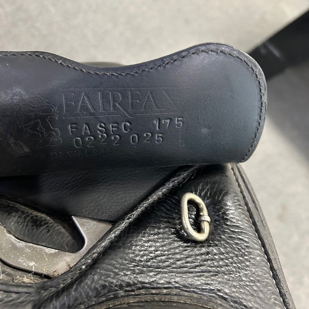 HOLD: Used Fairfax Elias 17.5" Dressage Saddle