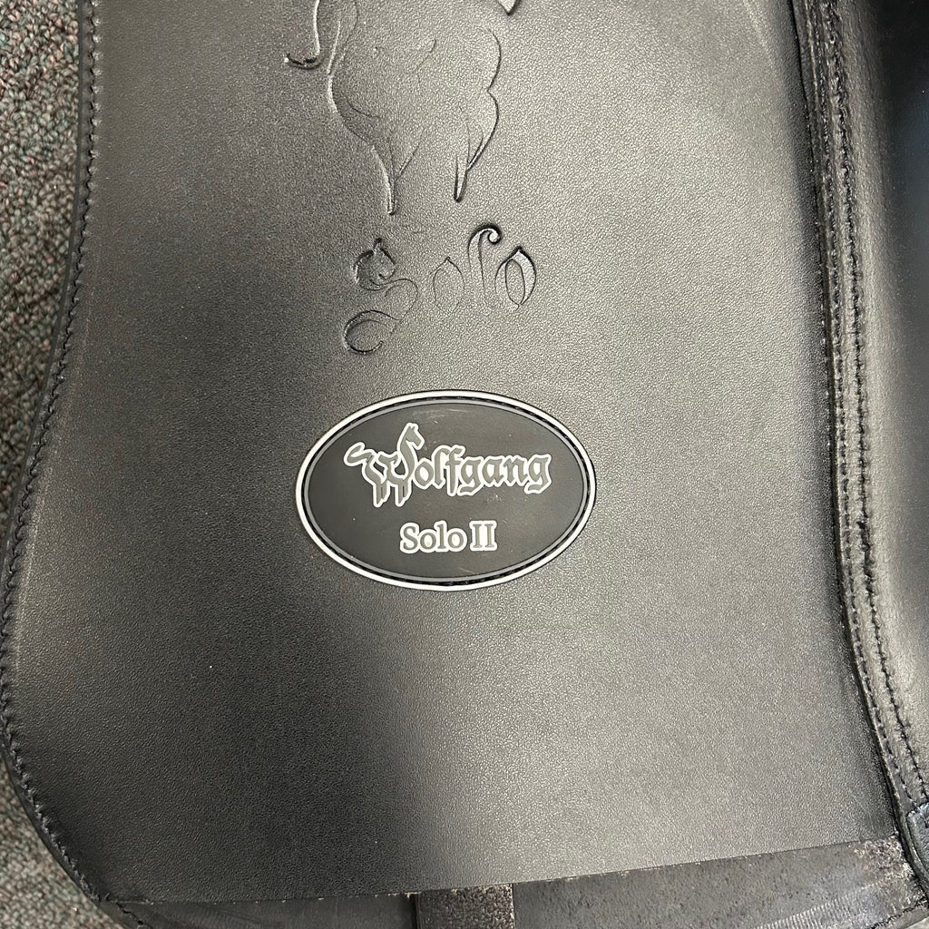 Demo Custom Wolfgang Signature Solo MKII 18" Dressage Saddle