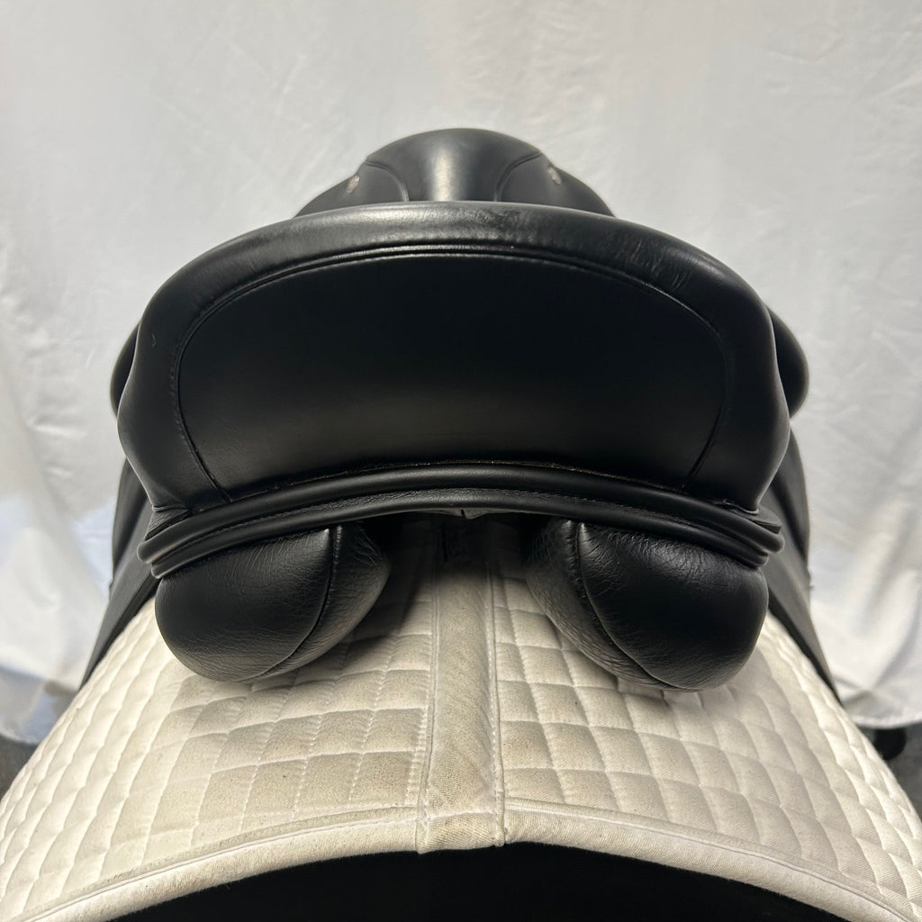 HOLD: Used Custom Signature Wolfgang Solo MKII 17" Dressage Saddle
