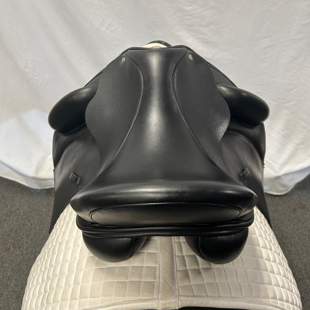 HOLD: Used Custom Signature Wolfgang Solo MKII 17" Dressage Saddle