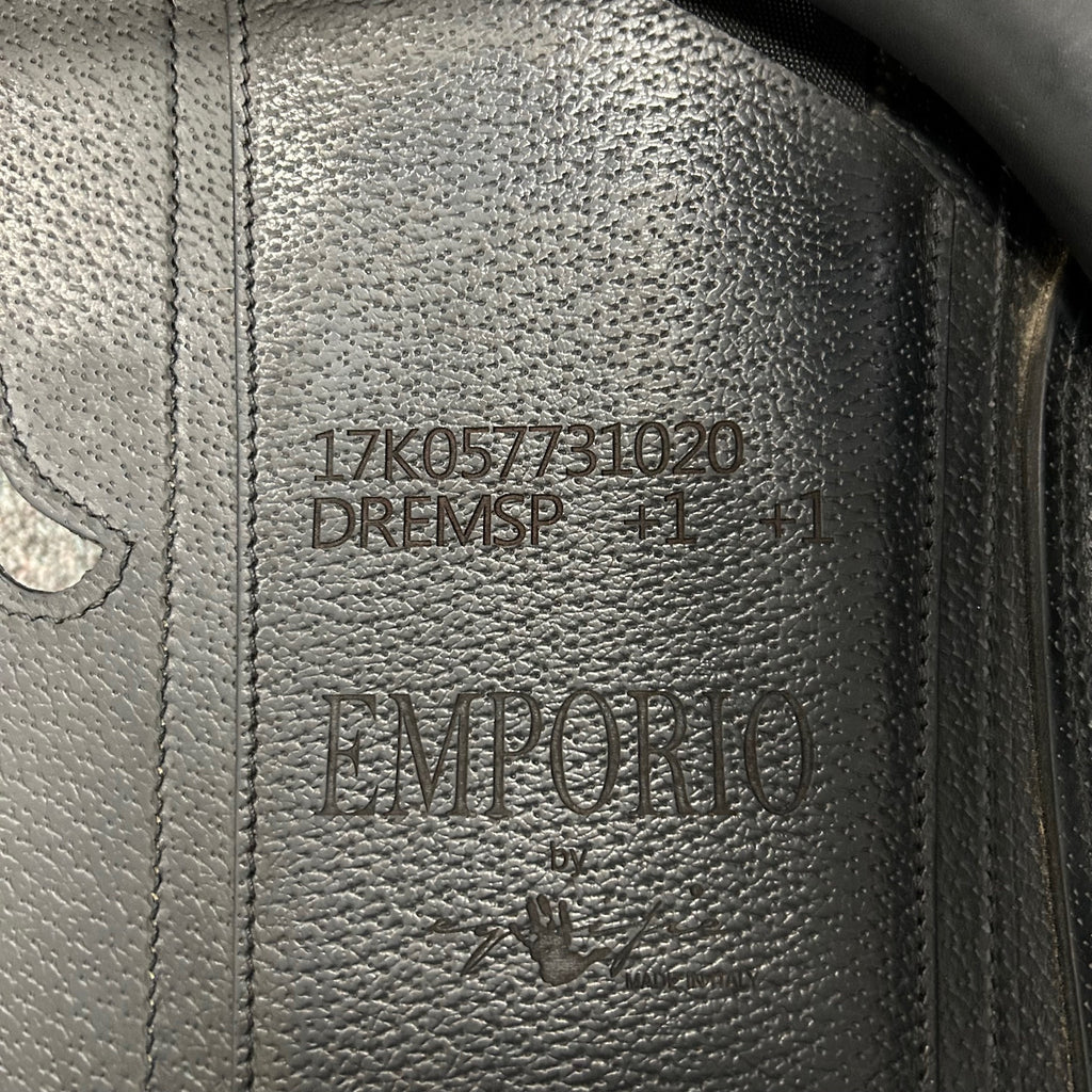 Used Equipe Emporio 17" Monoflap Dressage Saddle