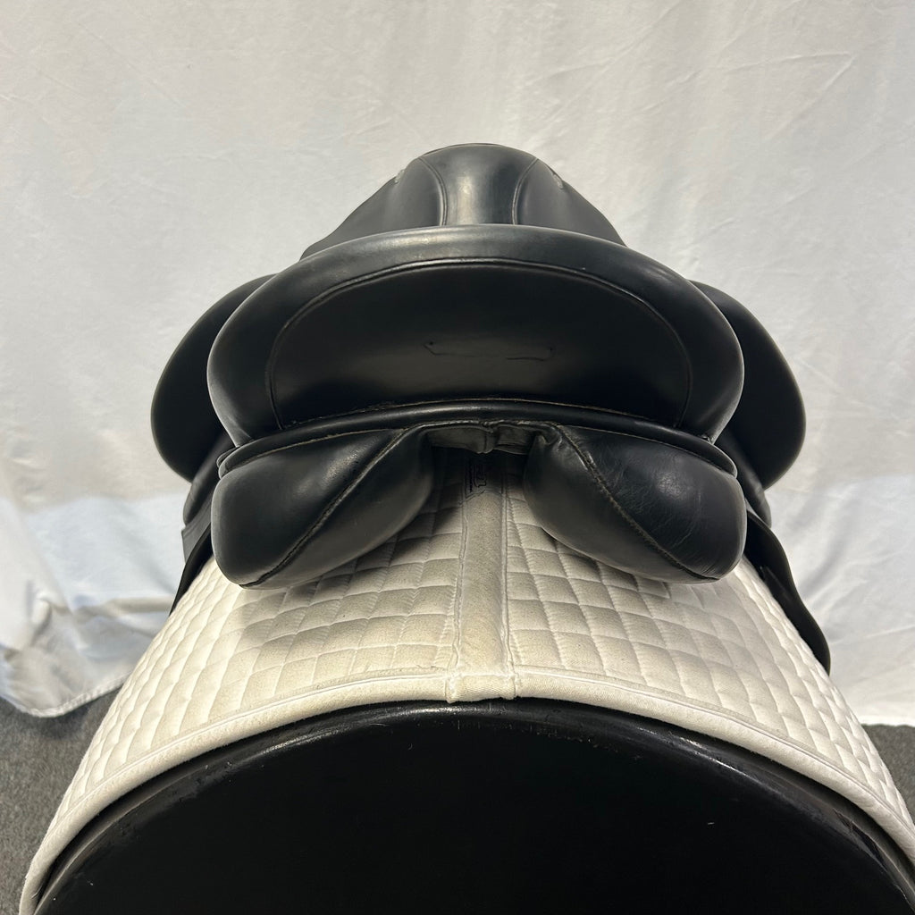 Used Custom Signature Wolfgang Solo 17.5" Dressage Saddle