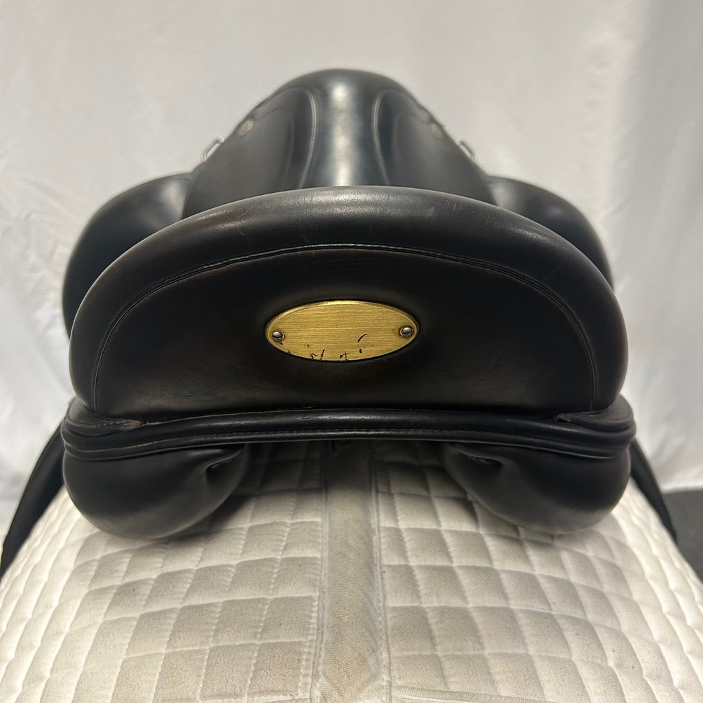 HOLD: Used Equipe Viktoria 16.5" Monoflap Dressage Saddle