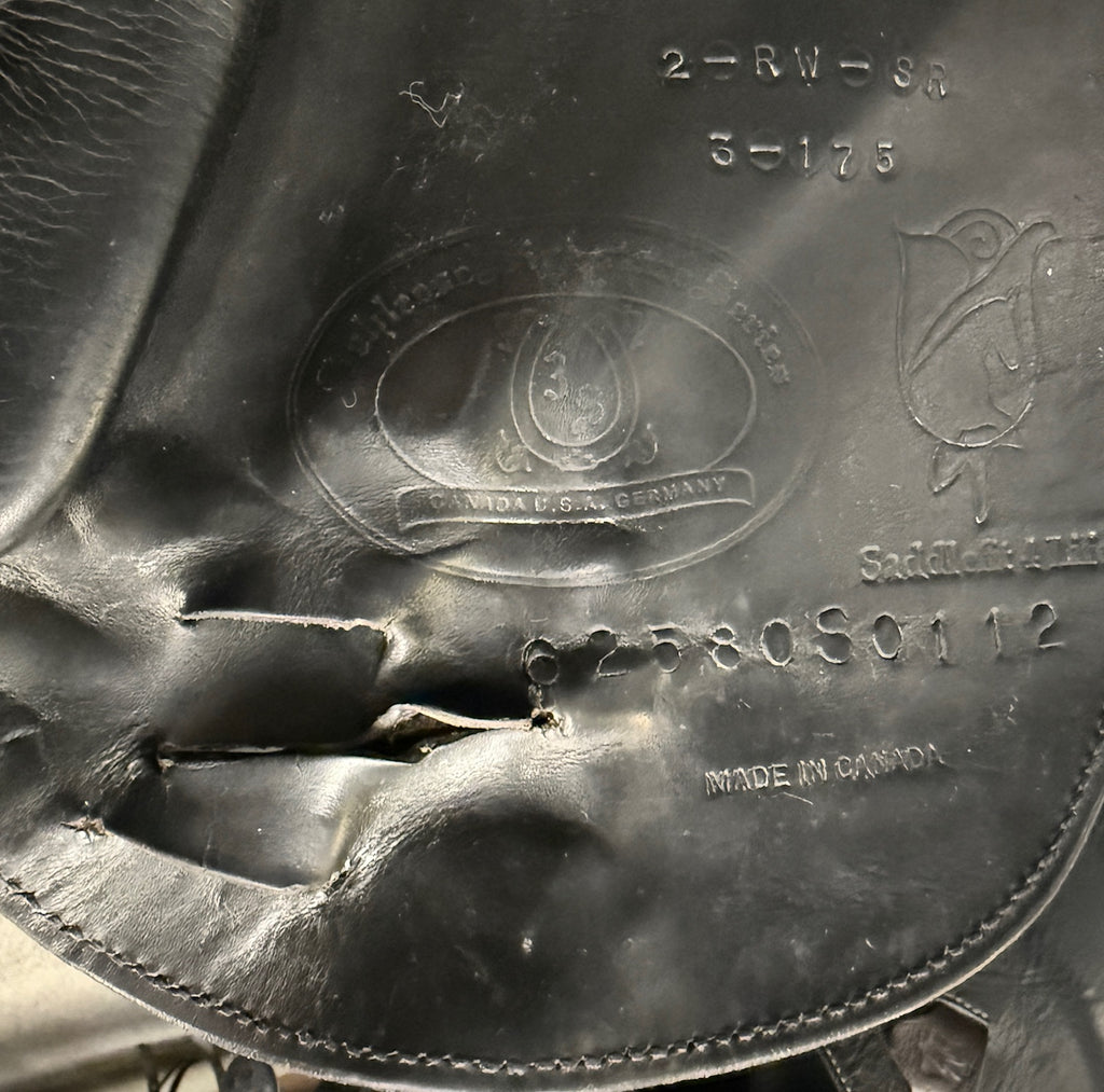 Used Schleese HK 17.5" Dressage Saddle
