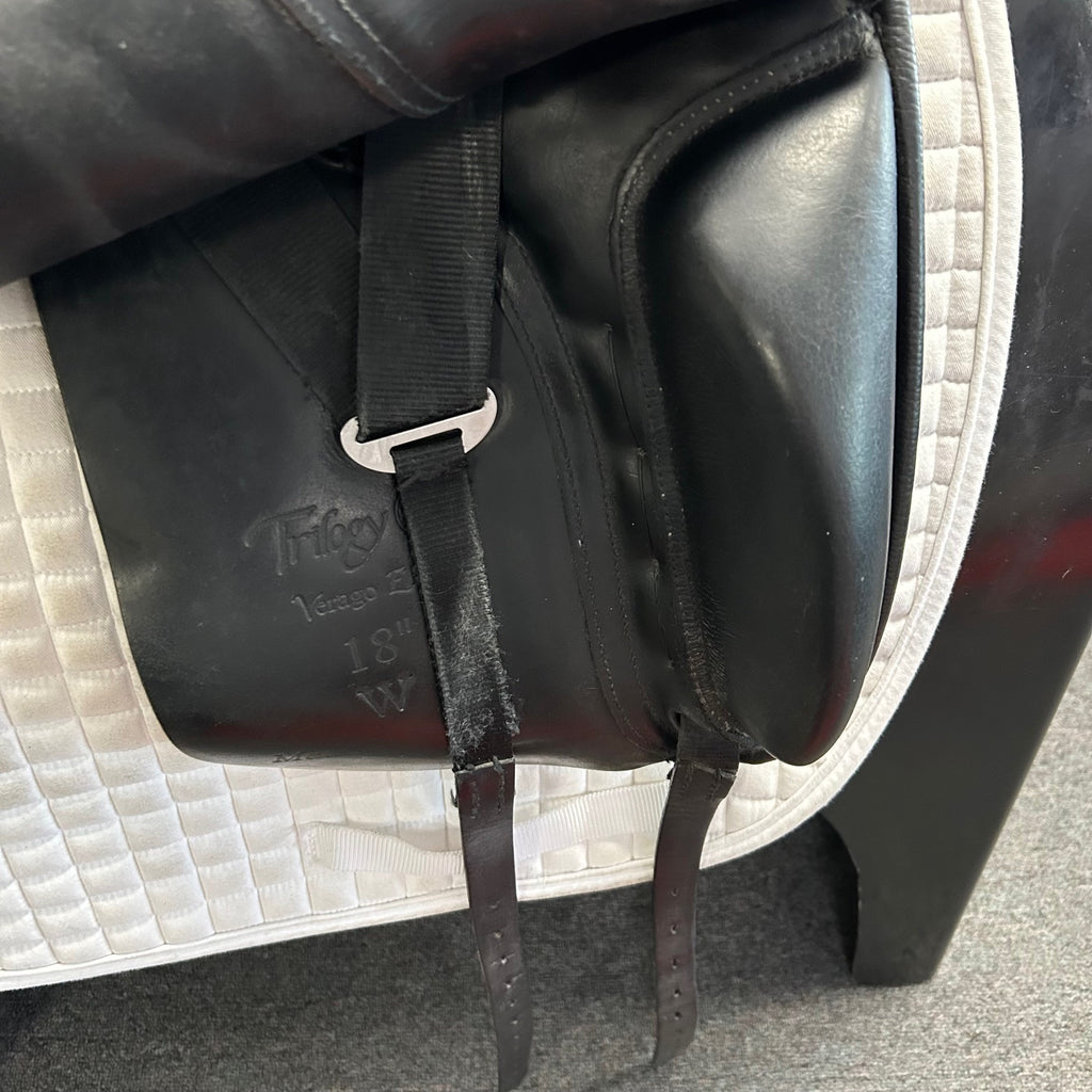 Used Trilogy Verago Elite 18" Dressage Saddle