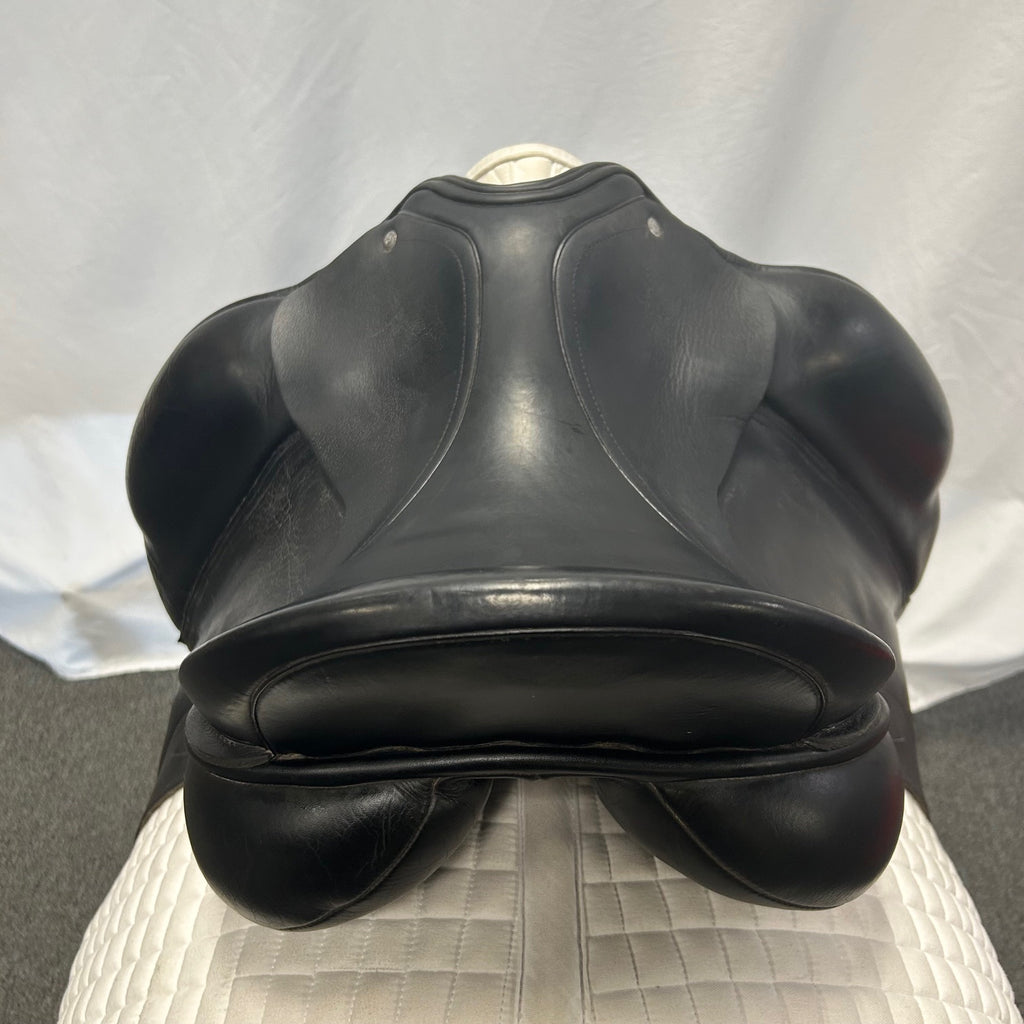 Used Custom Saddlery Everest 17.5" Dressage Saddle