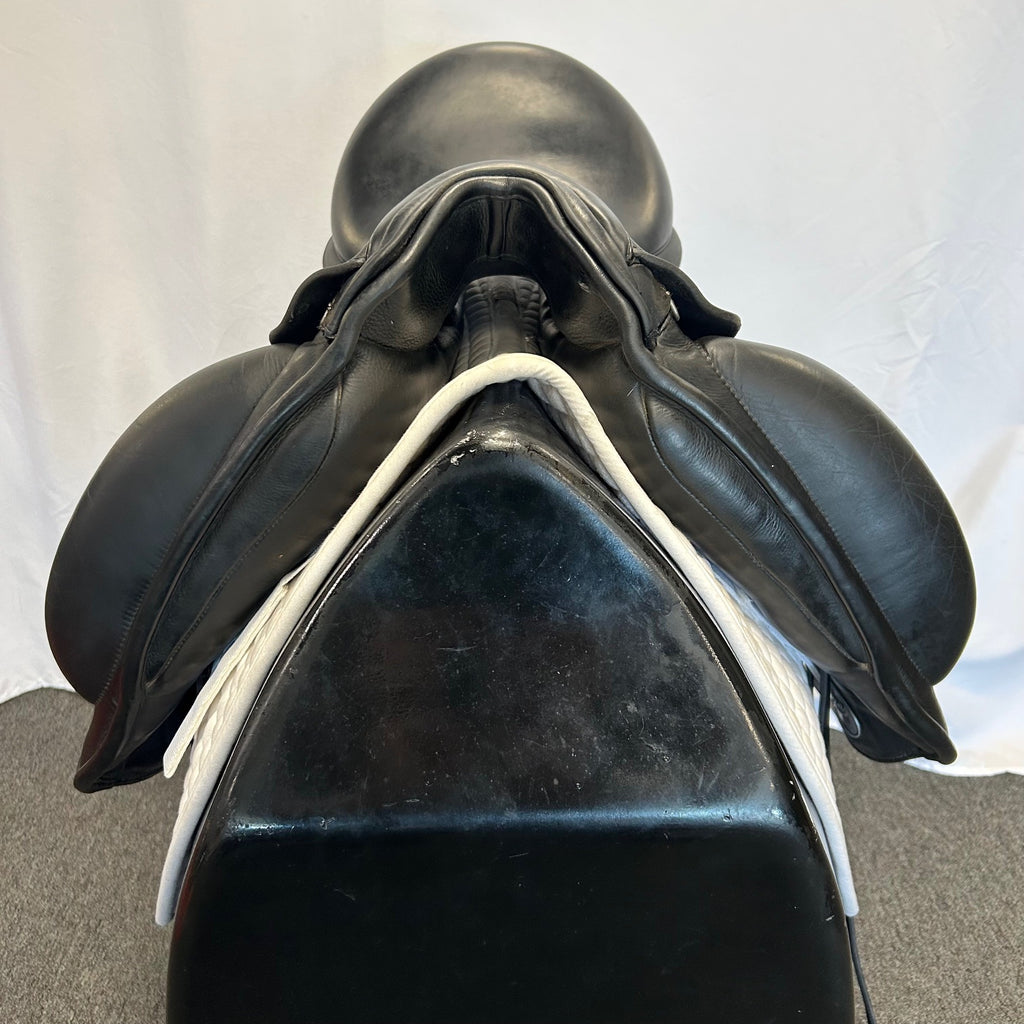 Used Custom Icon Star 18" Monoflap Dressage Saddle
