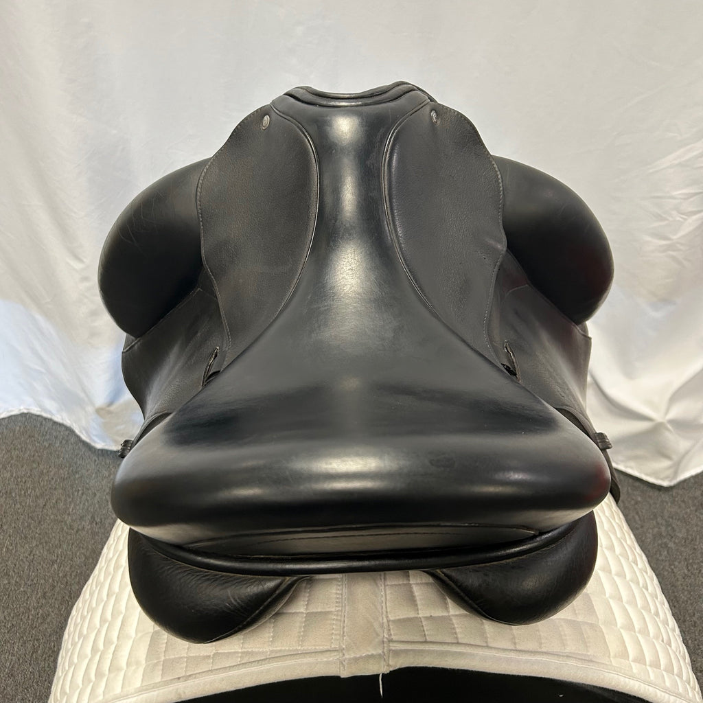 Used Custom Icon Star 18" Monoflap Dressage Saddle