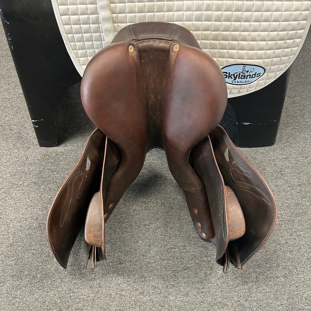 Used Antares Confort 17.5" Jump Saddle