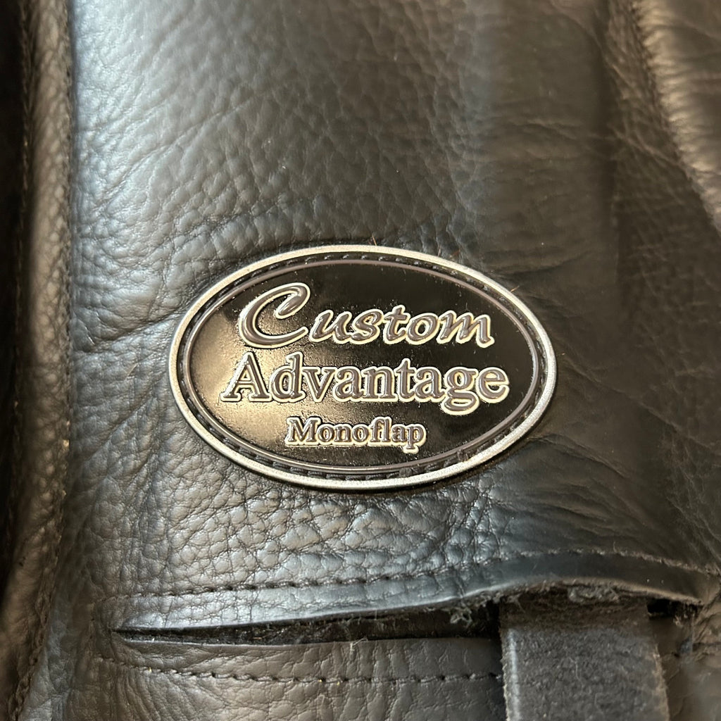 Used Custom Advantage 17.5" Dressage Saddle