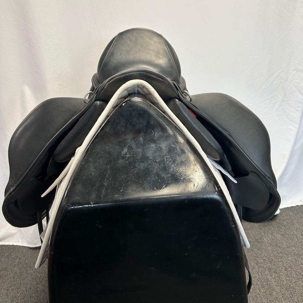 HOLD: Used Aviar Rook 1.0 - 17.5" Monoflap Dressage Saddle