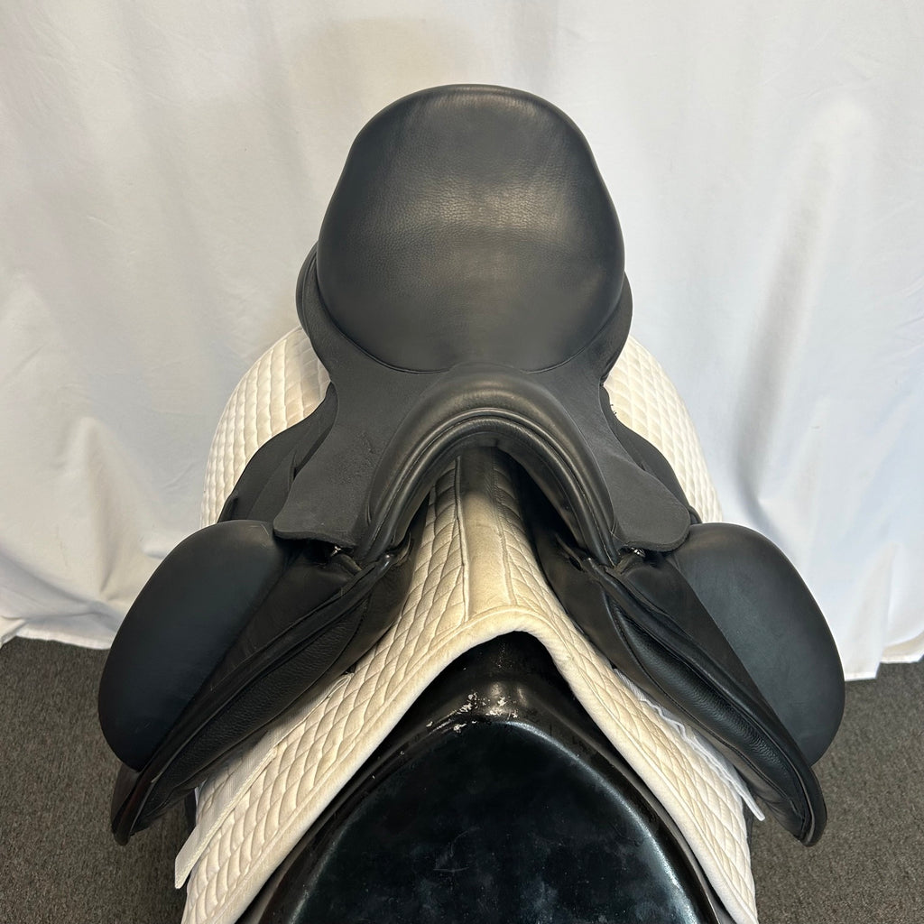Used Custom Saddlery Wolfgang Omni Monoflap 18" Dressage Saddle
