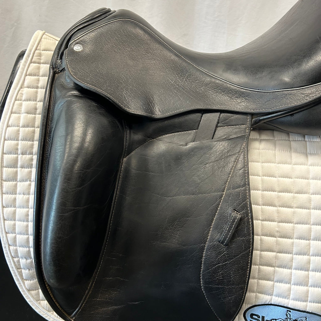 Used Custom Icon Star 18" Monoflap Dressage Saddle