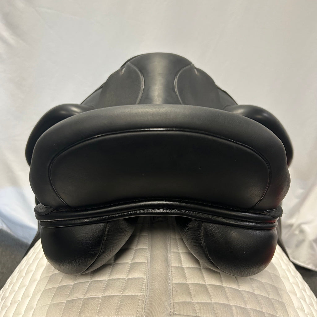 HOLD: Used Custom Wolfgang Solo MKII 17.5" Dressage Saddle