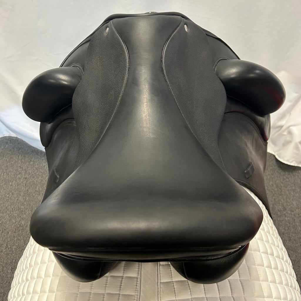 HOLD: Used Custom Wolfgang Solo MKII 17.5" Dressage Saddle